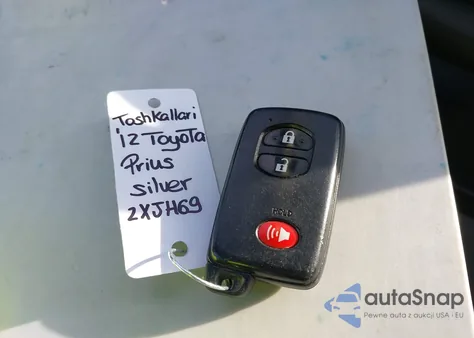 2012 Toyota Prius Three из США, поврежденный, VIN JTDKN3DU4C1503778